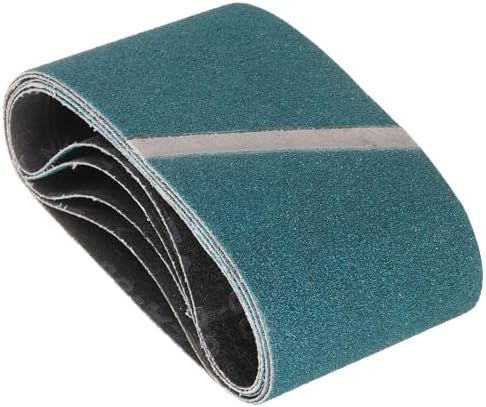 15 Pcs Sanding Belts 3-1/2 x 15-1/2 Inch 80 Grit Zirconia