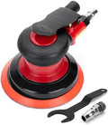 Professional 5" Dual Action Random Orbit Air Sander, Pneumatic Palm Sander, Low Vibration, Heavy Duty