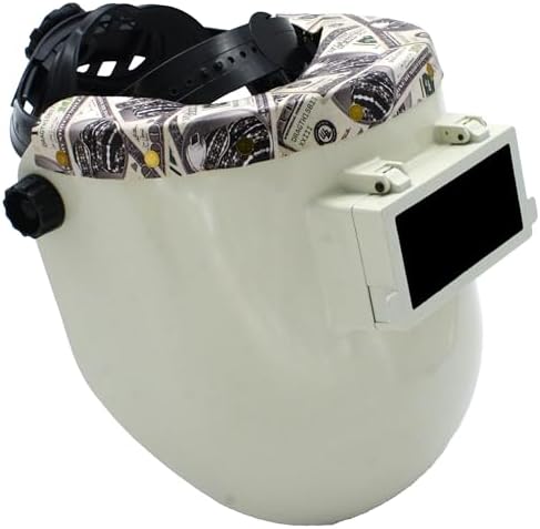 WoahBros Chopped Top Welding Hood | Flip-Front Welding Helmet, Fiberglass Reinforced Shell, Low Profile | Fixed Shade 10 Lens, Fits 2” x 4.25” Cheater Lens | Payback