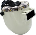WoahBros Chopped Top Welding Hood | Flip-Front Welding Helmet, Fiberglass Reinforced Shell, Low Profile | Fixed Shade 10 Lens, Fits 2” x 4.25” Cheater Lens | Payback