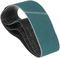 3 Pcs Sanding Belts 4 x 36 Inch 80 Grit Zirconia