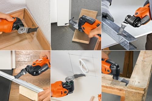 Fein 6-Piece Starlock Oscillating Tool Blade Set for Wood & Metal