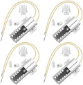 4 Pcs Gas Oven Igniter Compatible with WB13K21, IG9998, AP2020569 PS231280