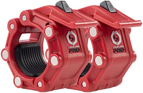 Lock-Jaw PRO 2 Magnetic Barbell Collars/Clamps, 2"/50mm Olympic Bars