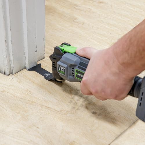 Genesis G20MAX 20V Brushless Oscillating Multi-Tool | 10,000–19,000 OPM | 3.5° Oscillation | Vibration Reduction Technology | 5-Speed Control | Battery & Charger