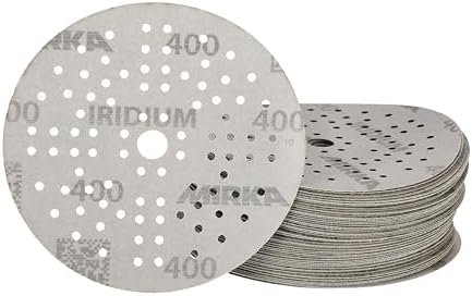Mirka - Abrasive Sheets - Iridium 5 Inch Hook and Loop Sandpaper Discs