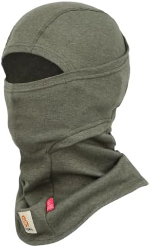 BOCOMAL FR Balaclava with Face Mask 7oz Midweight Arc Rated NFPA2112 CAT2