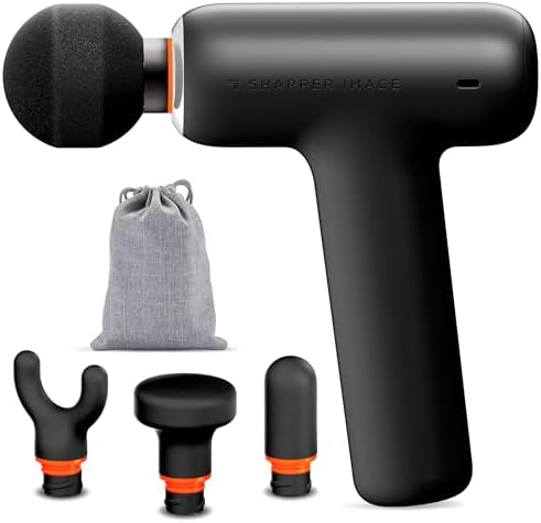 Sharper Image Powerboost Core Mini Percussion Massage Gun, 2026 Version