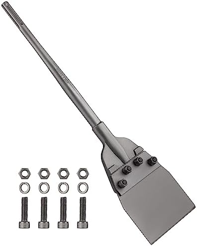 SDS Max Floor Scraper,Firecore 6 Inch by 25 Inch Thinset Removal Chisel Bit