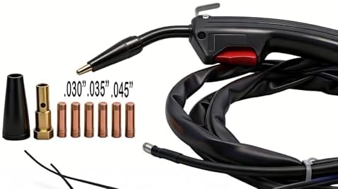 8ft No Gas Mig Gun Replacement Fits Lincoln Century 80GL FC90 90i FC Flux-Cored Welder K5256-1 K2501-1 K3493-1 K2185-1