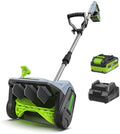 20V Cordless Snow Shovel, 13" Snow Blower for Driveway/Steps/Patio/Sidewalk