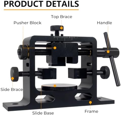 Heavy Duty Universal Sight Pusher Tool, Glock Sight Tool for Removing and Adjusting Front and Rear Sights on Glocks 19/43