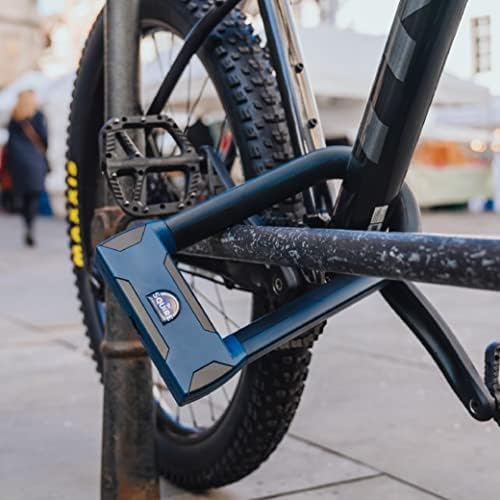 Squire Locks Stronghold D16/230 Keyed D-Lock: Hardened Boron Steel, 16mm Shackle, Sold Secure Bicycle Diamond Approved