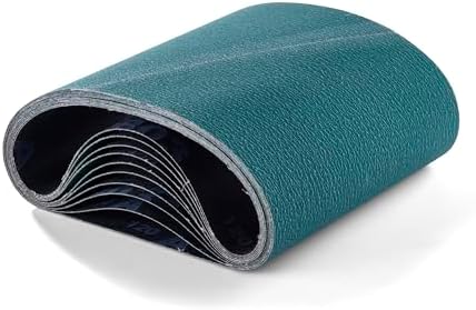 8 x 19 Floor Sander EZ-8 80grit Sandbelt - Lot of 10