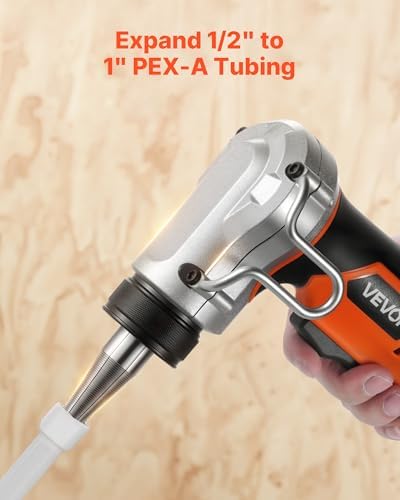 VEVOR 20V Max Cordless Tube Expander for 1/2", 3/4", 1" PEX-A Pipes