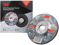 3M Silver Depressed Center Grinding Wheel,T27, 4.5 in x 1/4 in x 7/8 in
