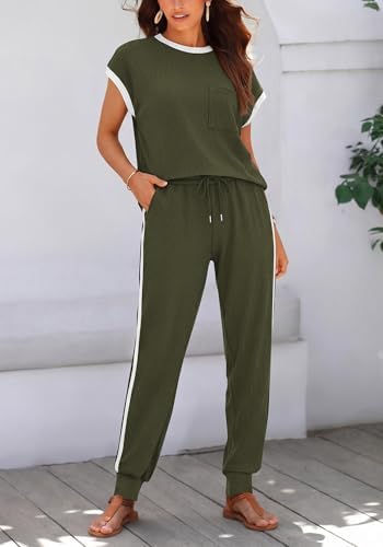 BTFBM 2 Piece Sets For Women Summer Lounge Set Airport Outfits Tracksuit