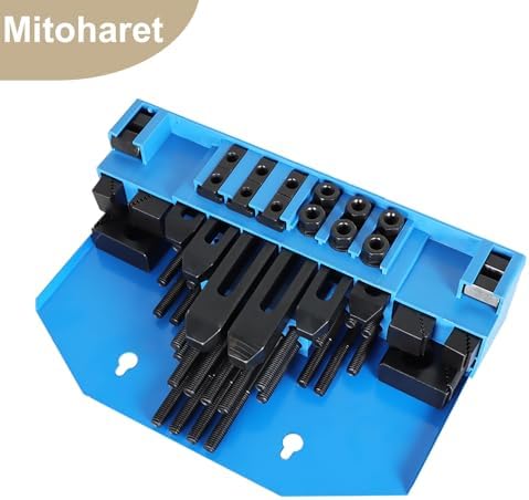 58 Pc 1/2 Inch T-Slot Hold Down Clamp Clamping Kit