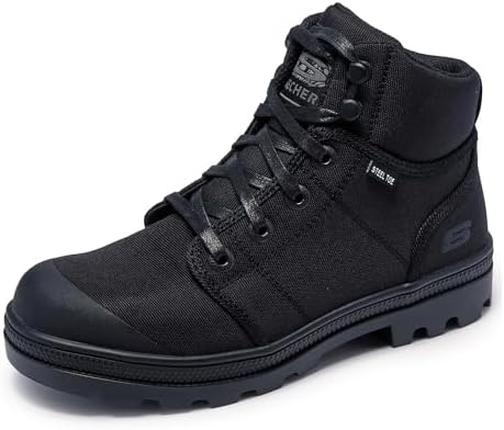 Skechers Women's Rotund Darragh Work Lace-Up Safety Toe Boots