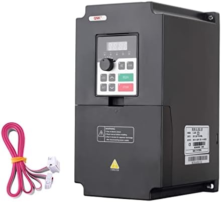 QNK 5.5KW 7.5HP 220V AC 25A VFD Converter Single to 3 Phase Inverter