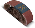 POWERTEC 10PK 4x36 Sanding Belts, 240 Grit Aluminum Oxide, 4 x 36 Inch Sanding Belts for Benchtop Belt and Disc Sander, Belt Sandpaper, Woodworking, Metalworking, Paint, Rust Removal (110150)
