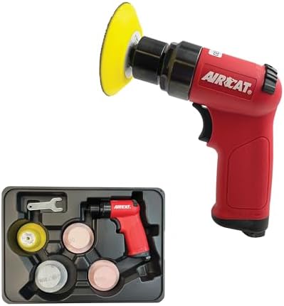 AIRCAT 6315-K 3" Mini Orbital Sanding Kit, 15,000 RPM