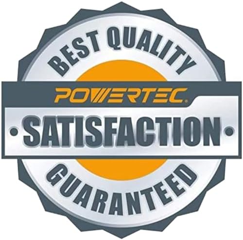 POWERTEC Bench and Pedestal Grinding Wheels, 6 Inch x 3/4 Inch, 1/2 Arbor, 150 & 36 Grit, Aluminum Oxide Bench Grinder Wheel for Bench Grinder, 2PK