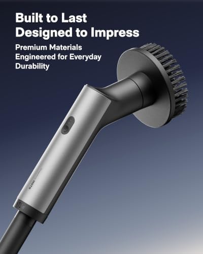 HOTO Swift™ Easycare Cordless Electric Spin Scrubber, for Bathroom, Tile