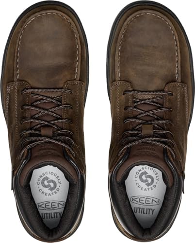 KEEN Utility Men's Gibson ESD Mid Composite Toe Non Slip Work Boots