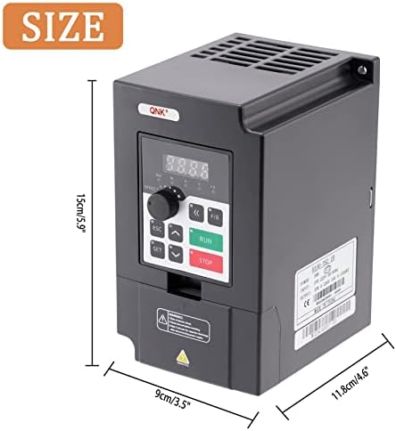 QNK 3KW 4HP 220V AC 14A VFD Converter Single to 3 Phase Inverter