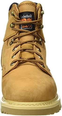 Timberland PRO Men's Pit Boss 6 Inch Steel Safety Toe Industrial Work Boot