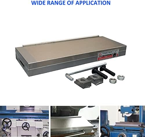 6x16 inch Fine Pole Permanent Magnetic Chuck Powerful Sealed Rectangular Chuck for Grinding Machine
