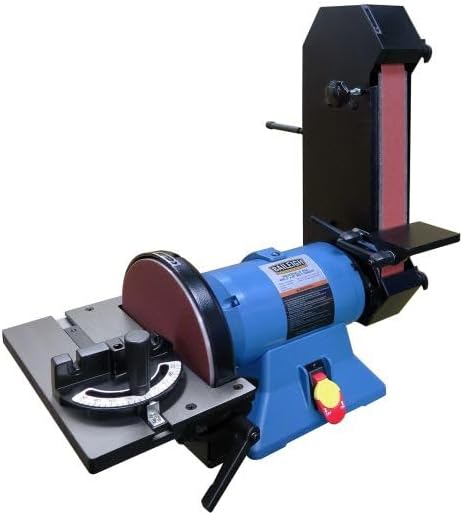 DBG-9248; 2" x 48" Belt & 9" Disc Combination Sander 1HP, 115V, Single Phase, Black/Blue