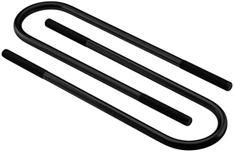 Supreme Suspensions - 4X Heavy-Duty Round Bend U-Bolts for Lifted Applications => 10.75" Long x 3.25" Wide x 9/16" Threads
