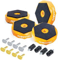 POWERTEC Bench Dog Puck - Fits 3/4" Dog Hole on Work Bench & T Track, Ideal for Sanding, Routing, Finishing & Painting, T Track Accessories - 4PK (71820)