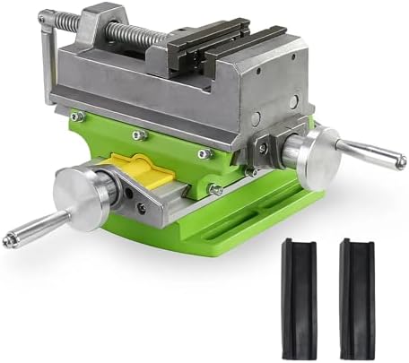 CNCTOPBAOS 3 Inch Cross Slide Vise for Mill Drill Press 2 Way X-Y Workbench