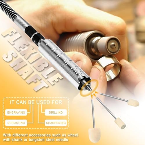 TM-2 Jewelry Polisher Adjustable Speed Bench Buffering & Polishing Machine