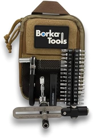 Torque Driver Kit – Precision Edition: Adjustable Torque Wrench Set with S2 Steel Bits, Ratchet Handle, Adapters & Cordura Pouch – Precision Assembly & Equipment Maintenance Tool