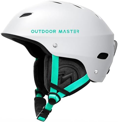 OutdoorMaster Kelvin Ski Helmet - Snowboard Helmet for Men, Women & Youth