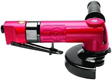 Chicago Pneumatic CP9121CR - Air Grinder Tool, Welder, Woodworking, Automotive Car Detailing, Stainless Steel Polisher, Heavy Duty, Right Angle Grinder, 5 Inch (125 mm), 0.8 HP / 600W - 12000 RPM