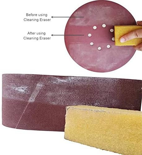 8X Abrasive Cleaning Glue Stick Sanding Belt Band Drum Cleaner Sandpaper Cleaning Eraser for Belt Disc Sander C
