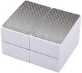 4-Piece 60 Grit Diamond Hand Polishing Pads, Sanding Blocks for Stone, Tile, Glass, and Ceramic
