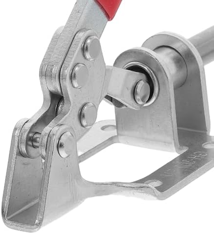 4pcs Push Pull Toggle Clamps Heavy Duty Hold down Clamps Zinc-plated Steel Woodworking Tools for Carpentry Fixtures and Workholding Devices