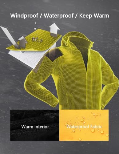 Men's Ski Jacket Winter Coat