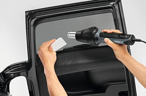 Steinel Heat Gun HG 2220 E, 1500 W Professional Hot Air Gun, 1100 °F and 12 cfm Adjustable, Fine Dust Filter, 3 m Cable