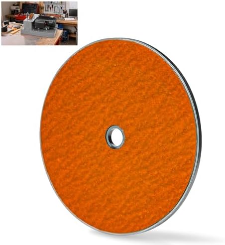 7" Grinding Wheel Disc for RBG 712, 7 inch Ceramic Grinding Wheel for RBG 712, 750, 780 11710 Grinder, Replace 7" Lawn Mower Blade Sharpener Disc