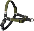 No Pull Dog Harness | Comfortable Training Harnesses | Effective No Pull Harness Design | Ideal for Large Sized Dog | 4-Point Adjustable(L - 26~32 inch Girth, Olive)