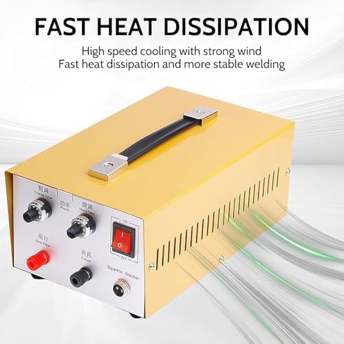 30A Jewelry Micro Welder for 0.4-1mm Fine Wire, Foot Pedal Control