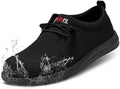 LARNMERN Steel Toe Loafers Women Slip On Work Safety Shoes Walking Sneakers