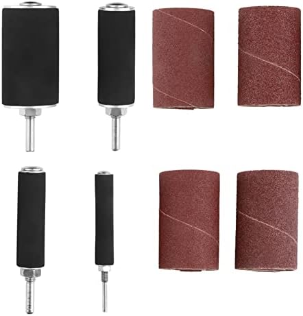 Sanding Drum dle Sander Drum Srliya 28 * 17 * 7 20pcs Spindle Sanding Drum Sander Tool Kit Set with Case for Drill Press